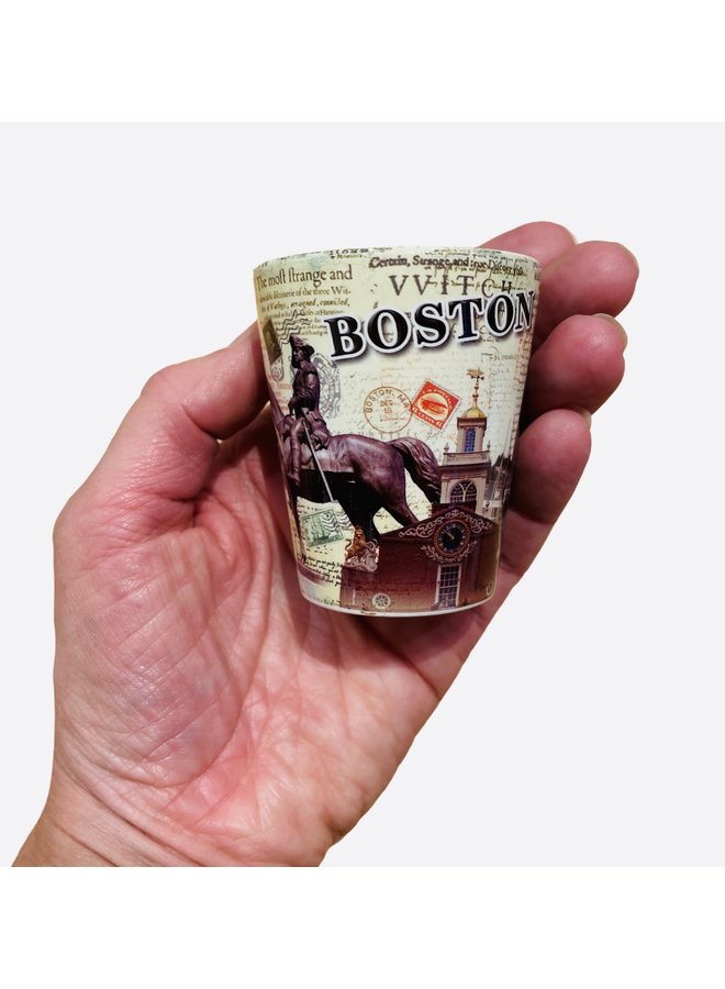 Visit Boston Shot Glass
