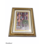 Gold Framed 5x7 Painting of Louisburg Square