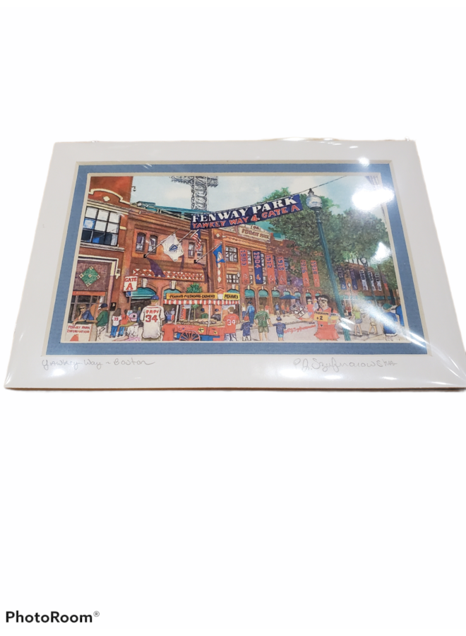 5x7 Print of Yawkey Way