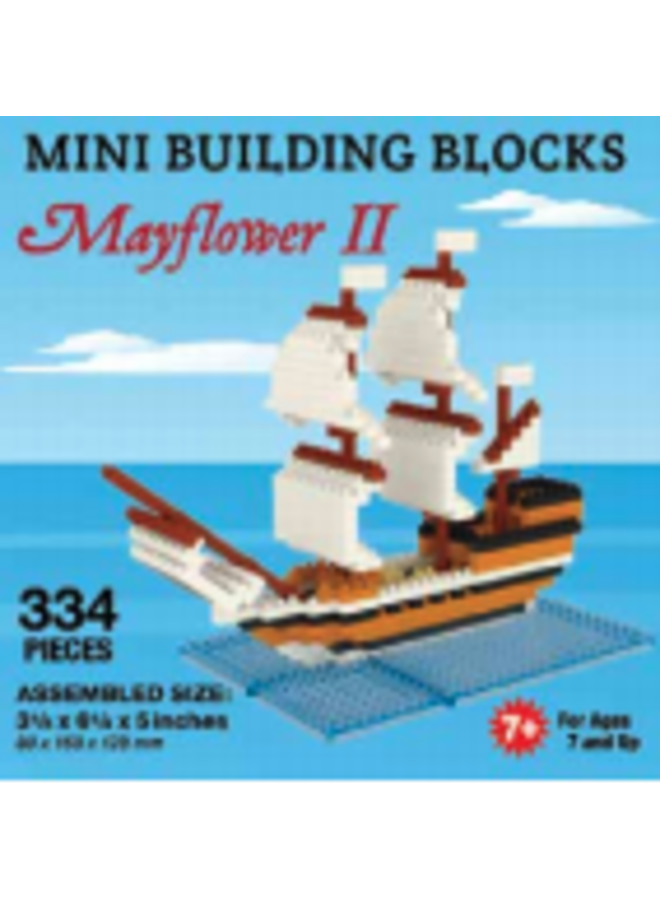 Mini Building Blocks Mayflower