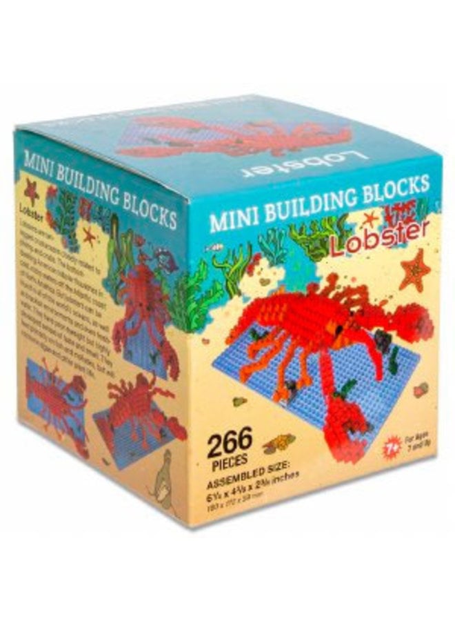 Mini Building Blocks Lobster