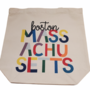 Boston Rainbow Type Shopping Tote