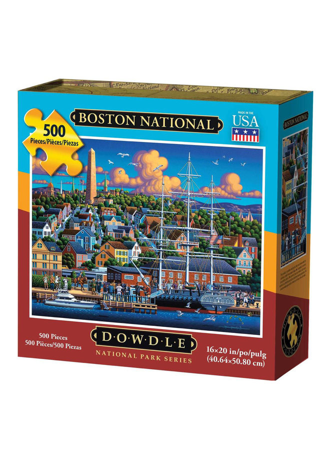 Boston Historical National Park Series 500 Piece Puzzle