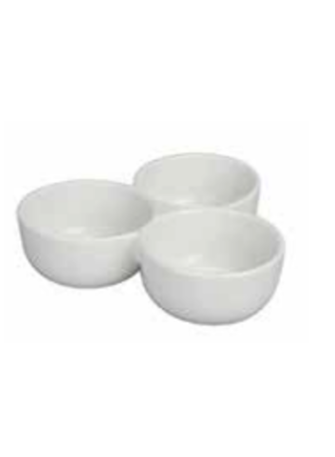 3 Section Joined Bowls 10oz