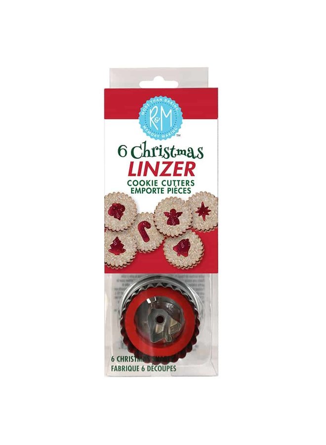 Christmas Linzer Cookie Cutter Set