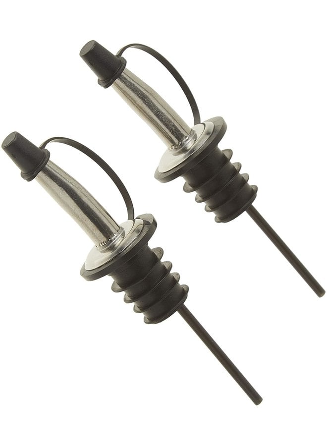 Pour spout w/ tethered cap 2 pack