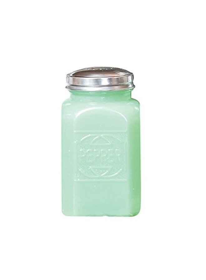 Jadeite Glass Collection 6 oz Range Pepper Shaker