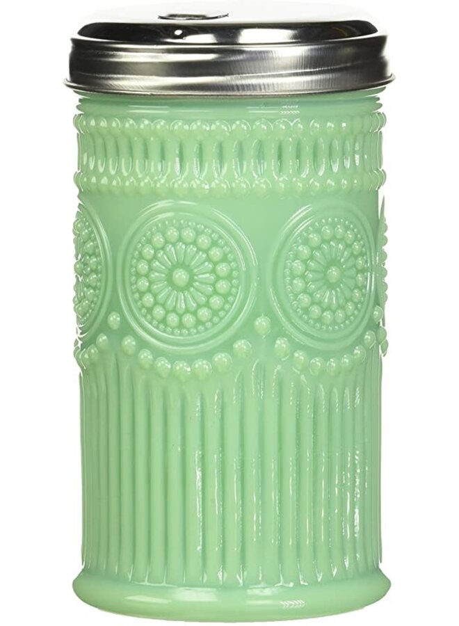 Jadeite Glass Collection 9oz Sugar Shaker