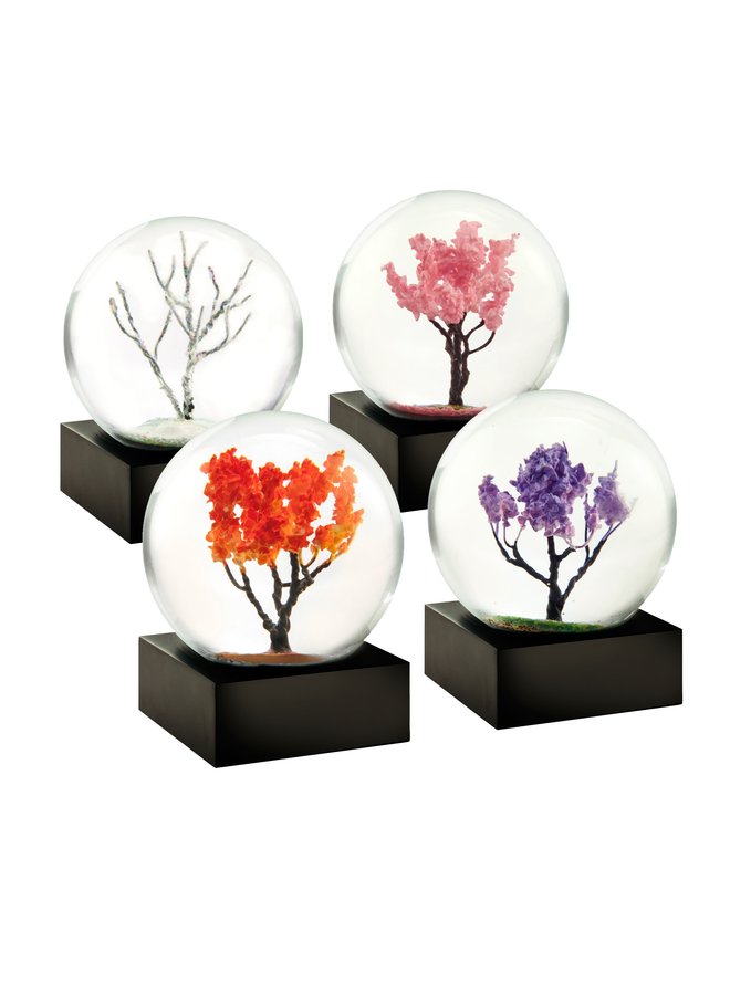 Mini Seasons Set of 4 Snow Globes