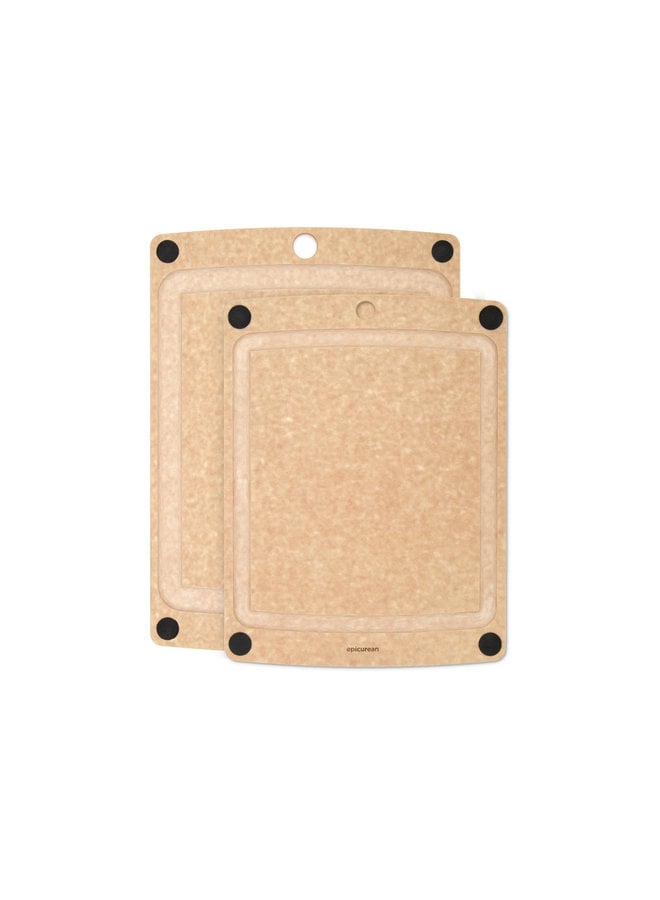 All-In-One Cutting Board 17.5" x 13" - Natural