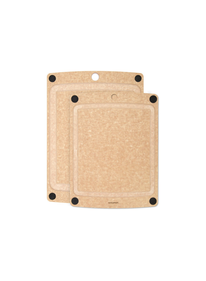 All-In-One Cutting Board 17.5" x 13" - Natural