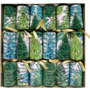 Christmas Trees With Lights Christmas Crackers 6 Count 12.5 Inch Long