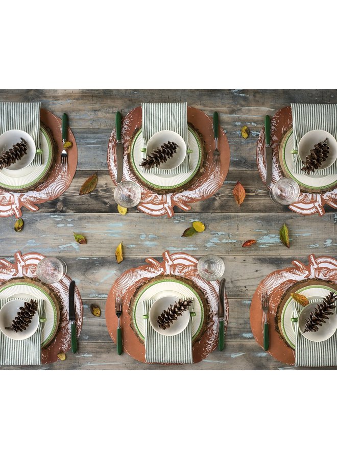 Die Cut Pumpkin Placemat - 12 Sheets