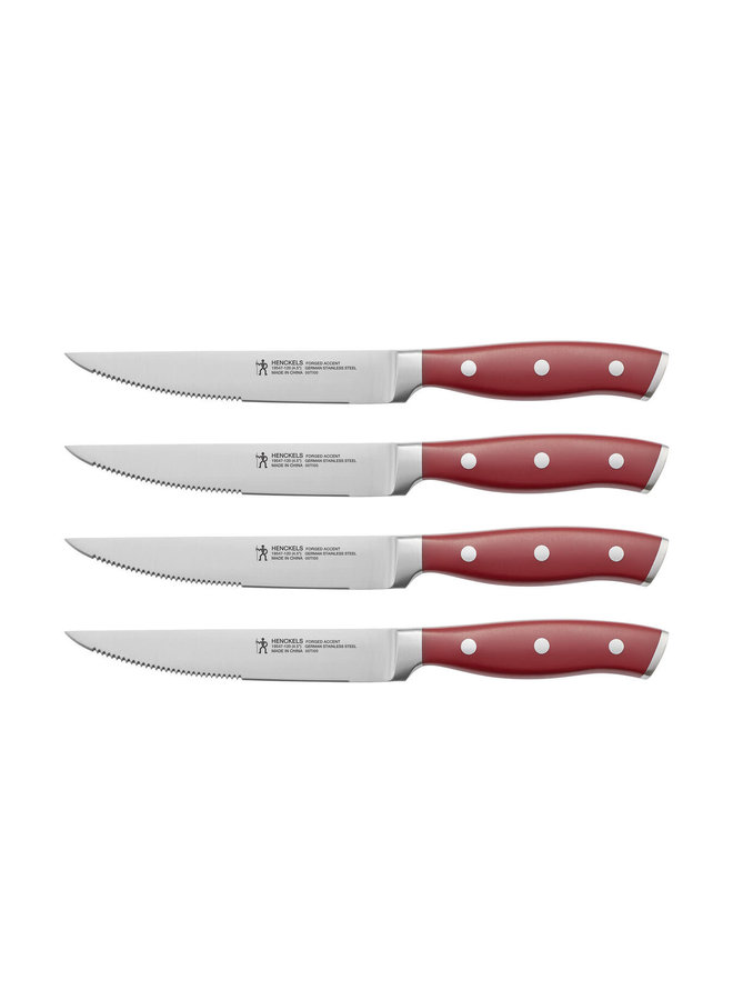 Forged Accent 4 Piece Steak Knife Set
