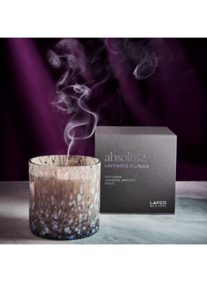 Signature Absolute Lavender Flower Candle 15.5oz