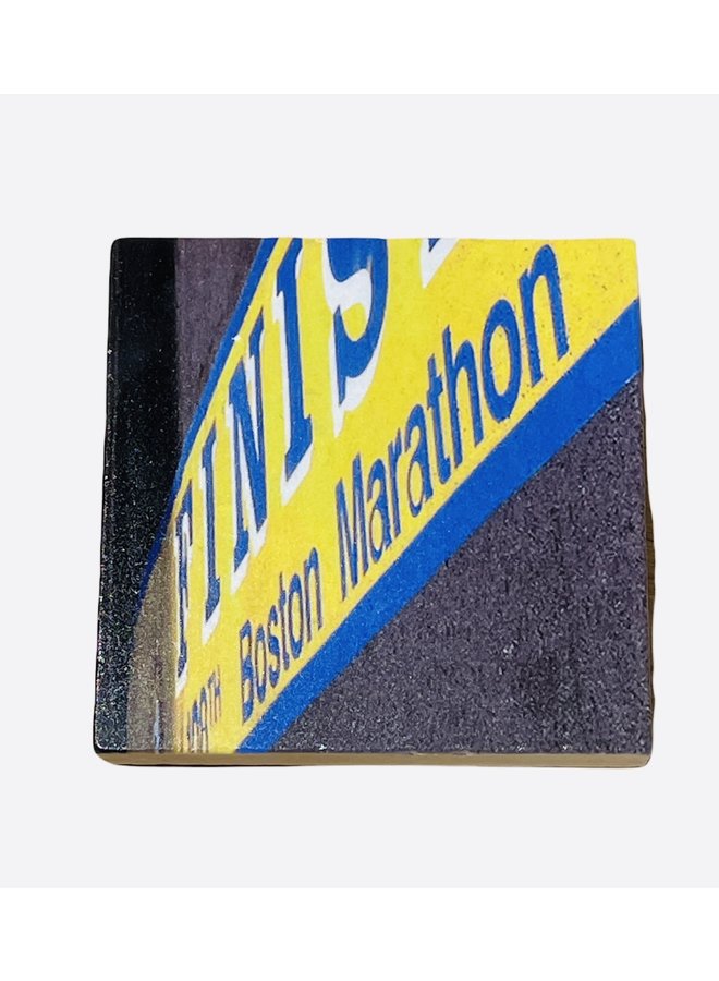 Boston Marathon Finish Line Marble Coaster