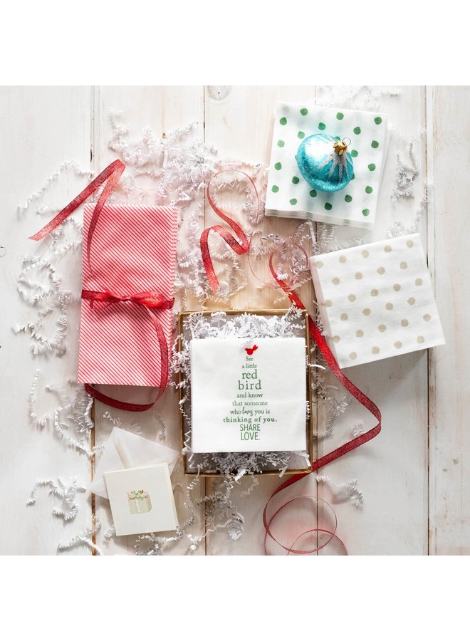 Papersoft Holiday Tree Cocktail Napkins (Pack of 20)