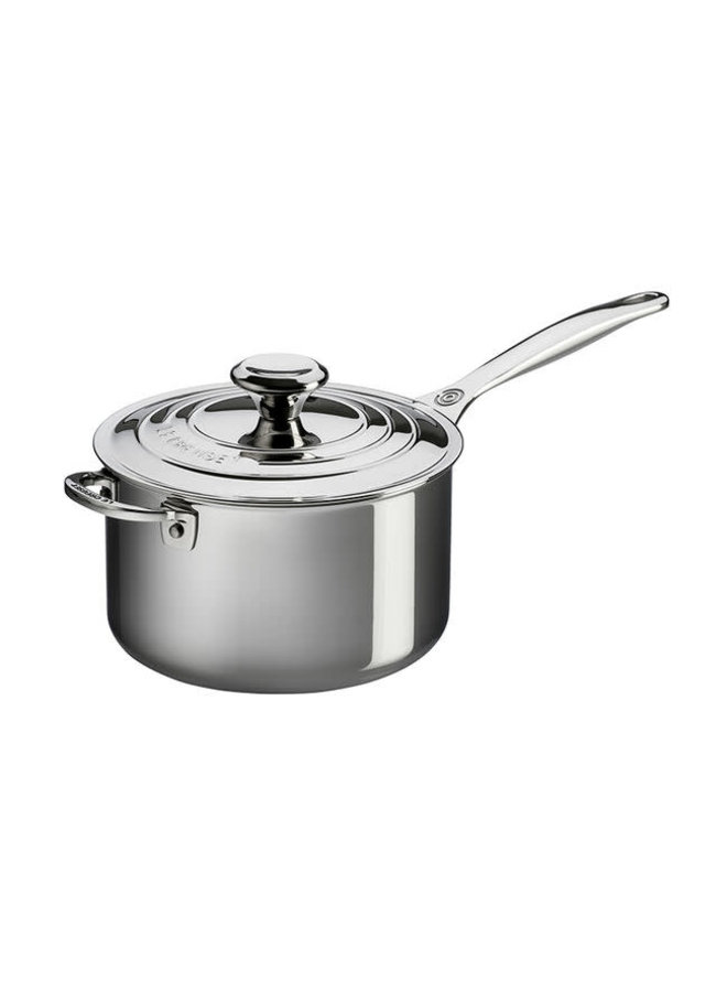 Stainless Steel Saucepan with Lid