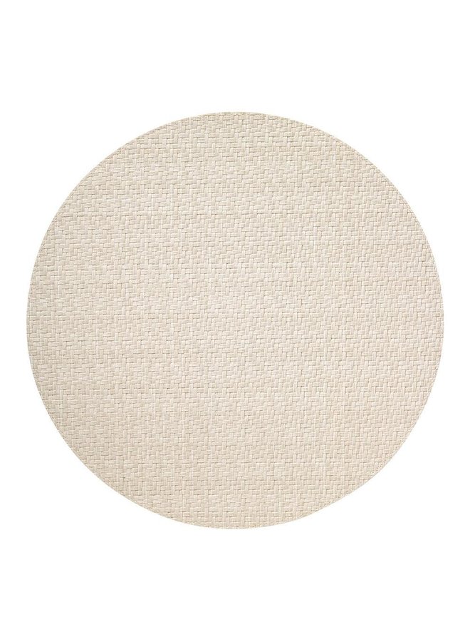 Wicker Placemat 15" Round Set of 4