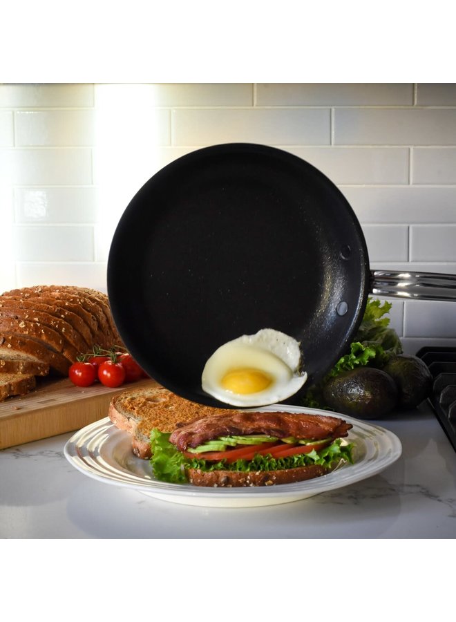 ProBond Professional Clad Stainless Steel TITUM™ Nonstick Skillet 8.5"