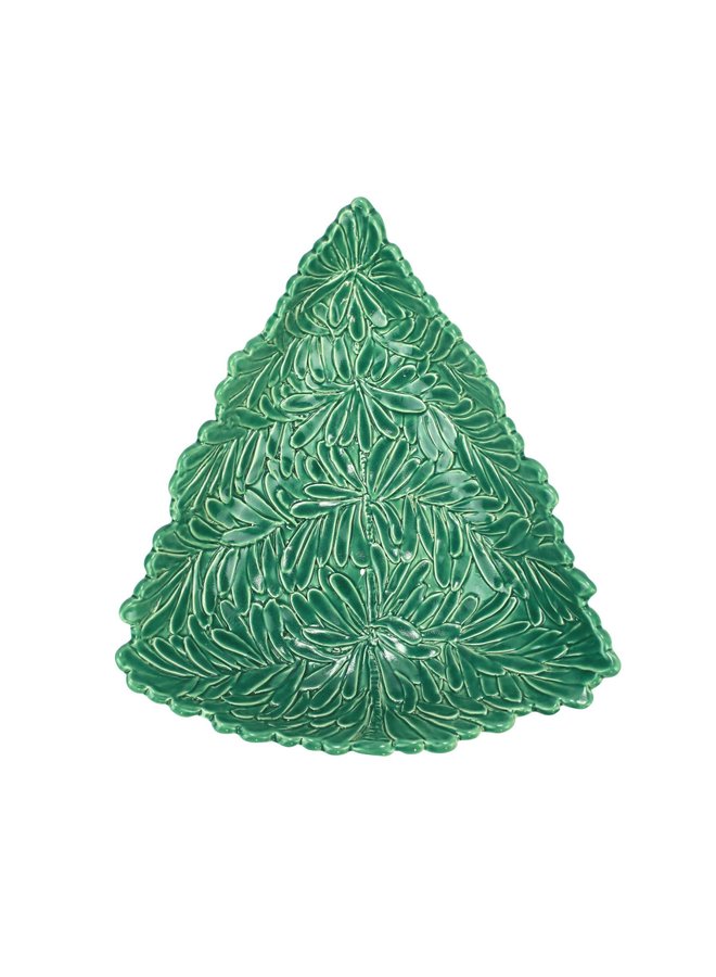 Lastra Holiday Figural Tree Medium Platter