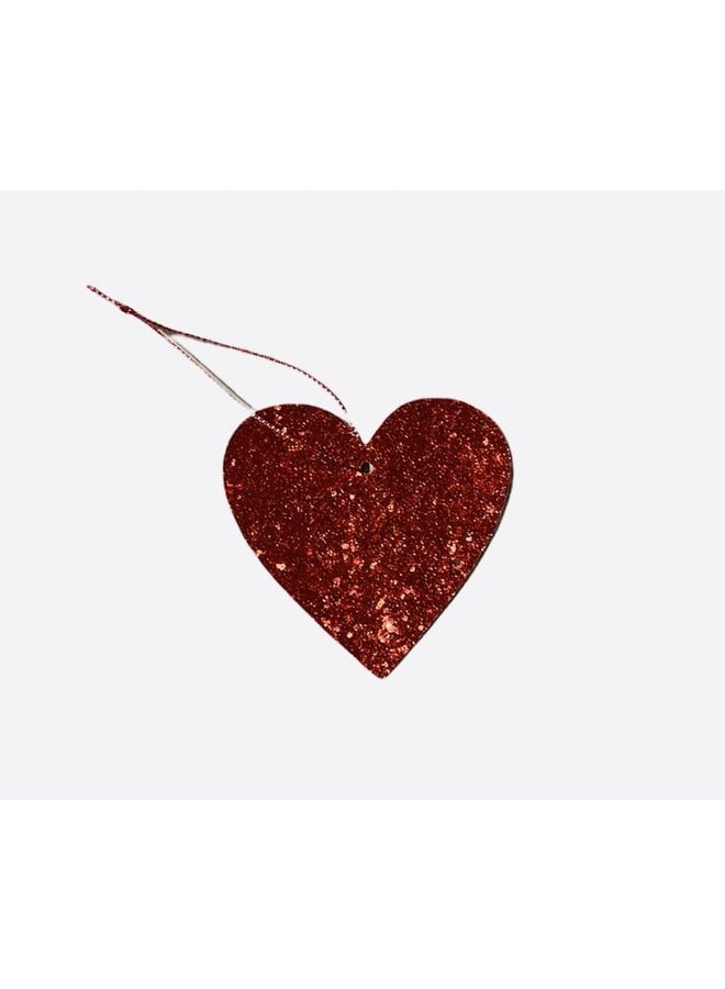 Red Heart Hang Tag / Ornament