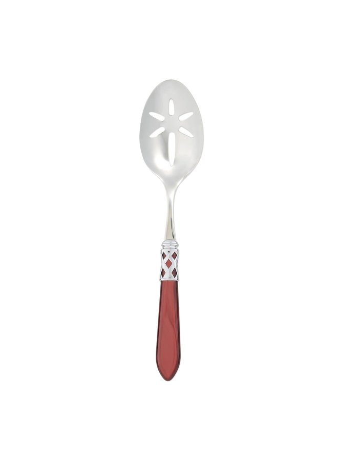 Aladdin Brilliant Red Slotted Serving Spoon