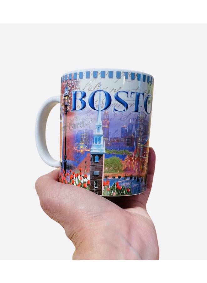 Mug Boston Sepia