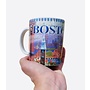 Mug Boston Sepia