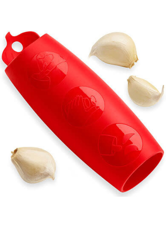 Garlic Peeler - Red