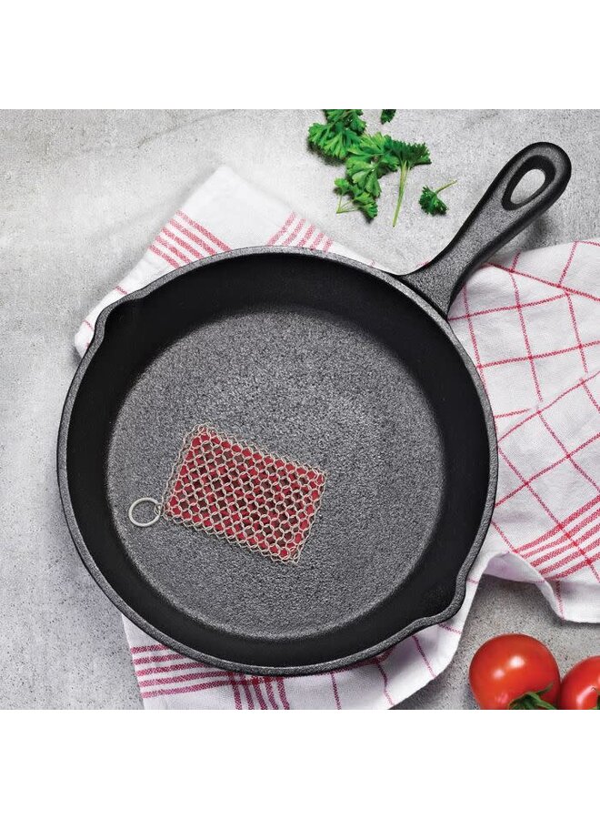 Chainmail Cast Iron Scrubber