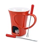 Sweetheart 4 Pc Chocolate Fondue Mug Set