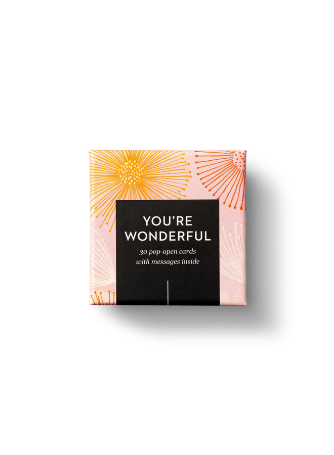 You're Wonderful ThoughtFulls Pop-Open Cards