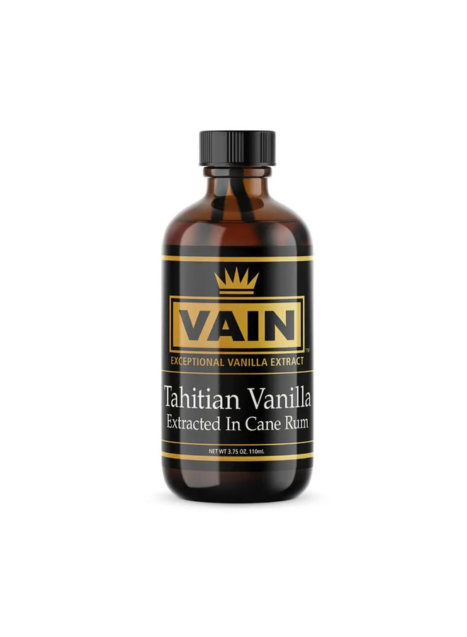 Tahitian Vanilla Extracted in Cane Rum 3.75oz