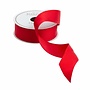 Narrow Red Satin Wired Ribbon - 8 Yard Spool