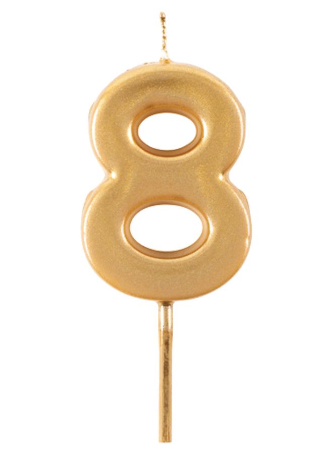 Number Birthday Candle - 1 Per Package