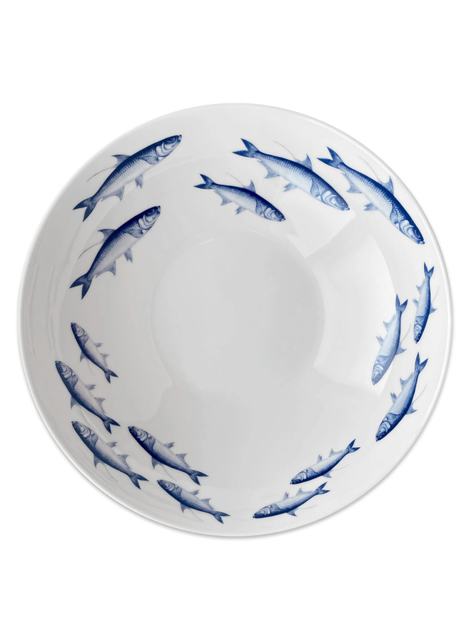 School of Fish Wide Serving Bowl