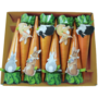Bunnies And Carrots Luxury Cone Crackers 10" 8 per pack