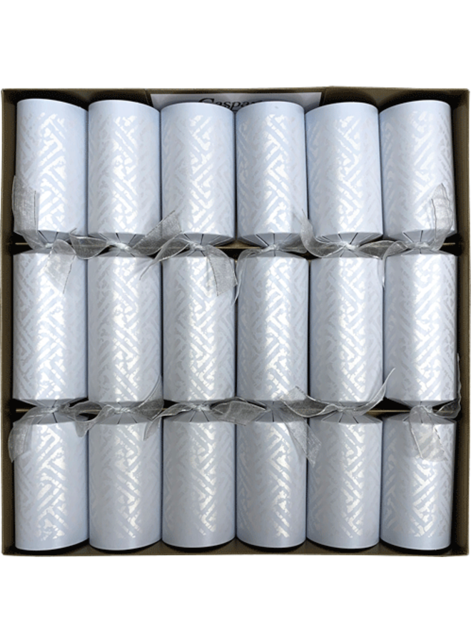Fretwork Pearl Eday Crackers - 6 per box 12"
