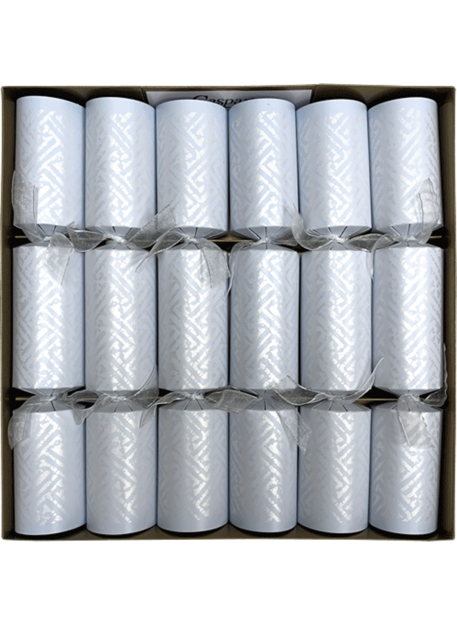 Fretwork Pearl Everyday Crackers - 6 per box 12"