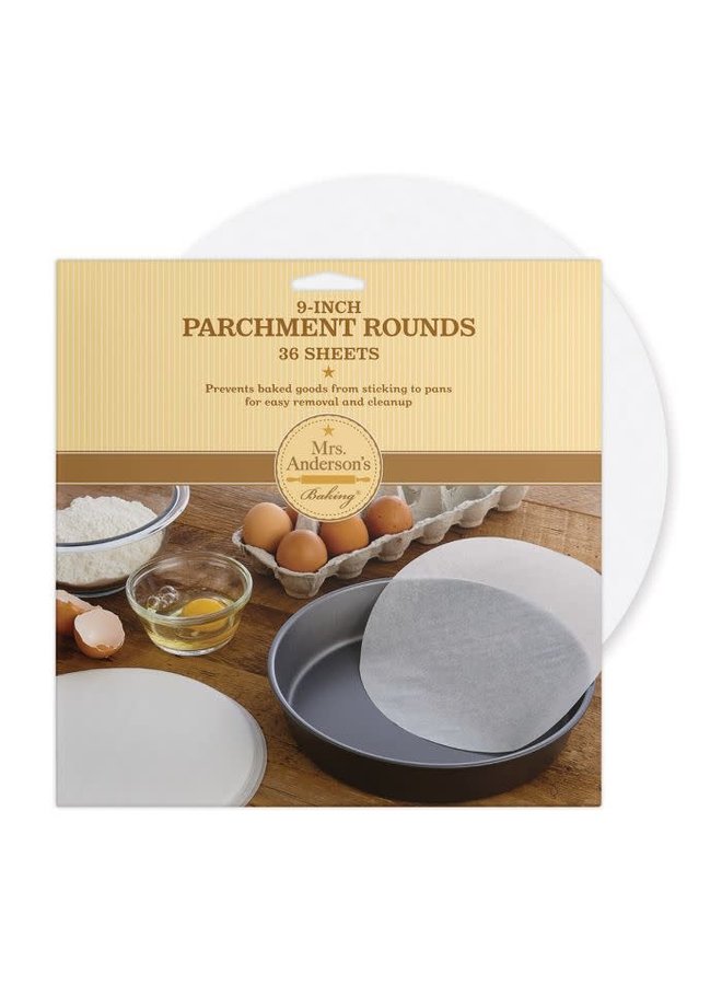 Baking Bleached Round Cake Parchment Paper 9"