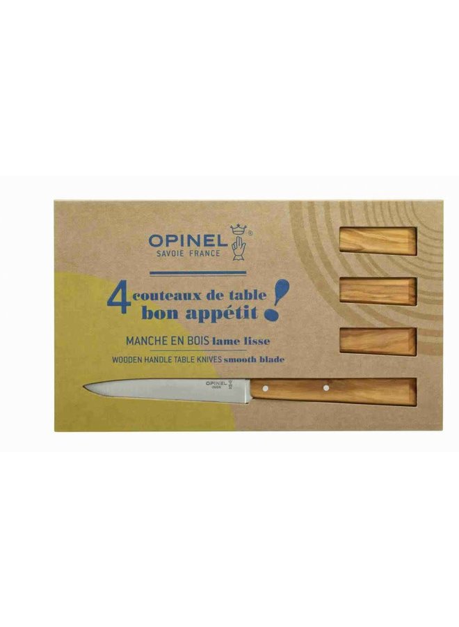 Opinel - Set of 4 Bon Appétit+ Storm