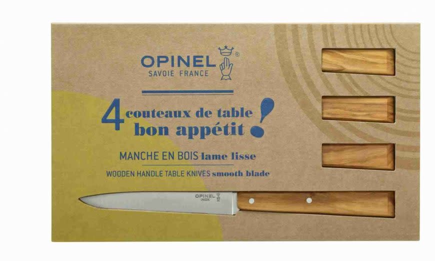 Opinel Bon Appetit Blue Plus Steak Knives - Blackstone's of Beacon Hill