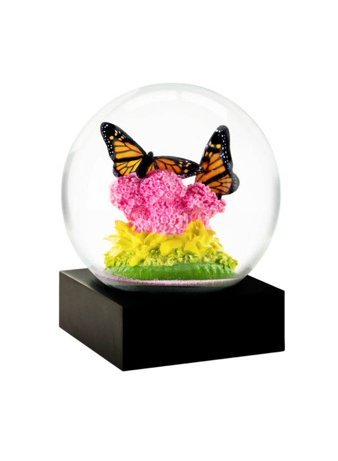 Monarch w/ Milkweed Snow Globe