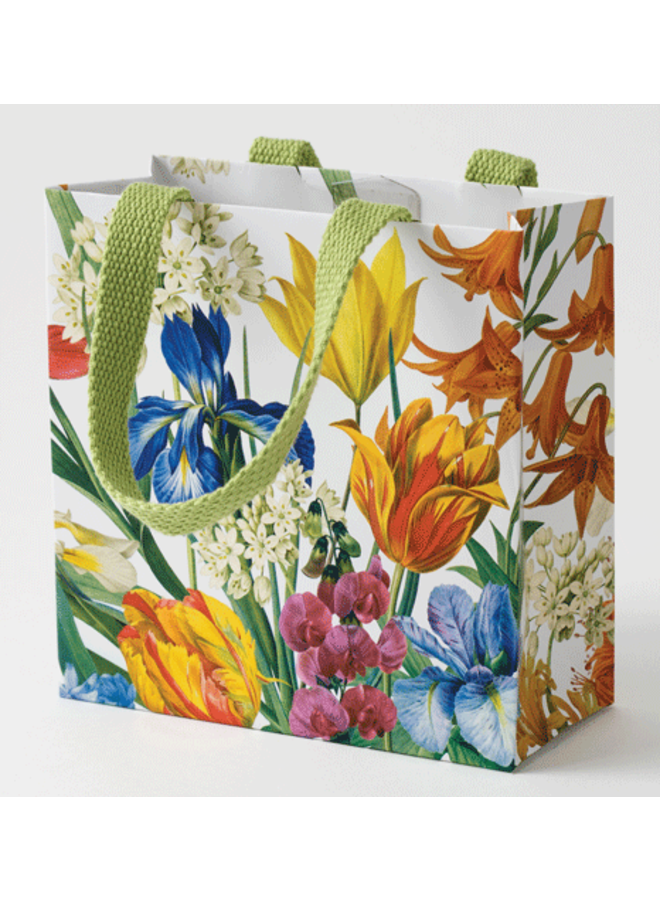 Redoute Floral Gift Bag Small Square - 1 Each