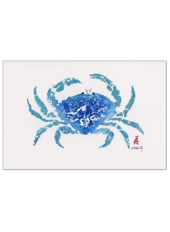 Blue Dungeness Crab Placemat