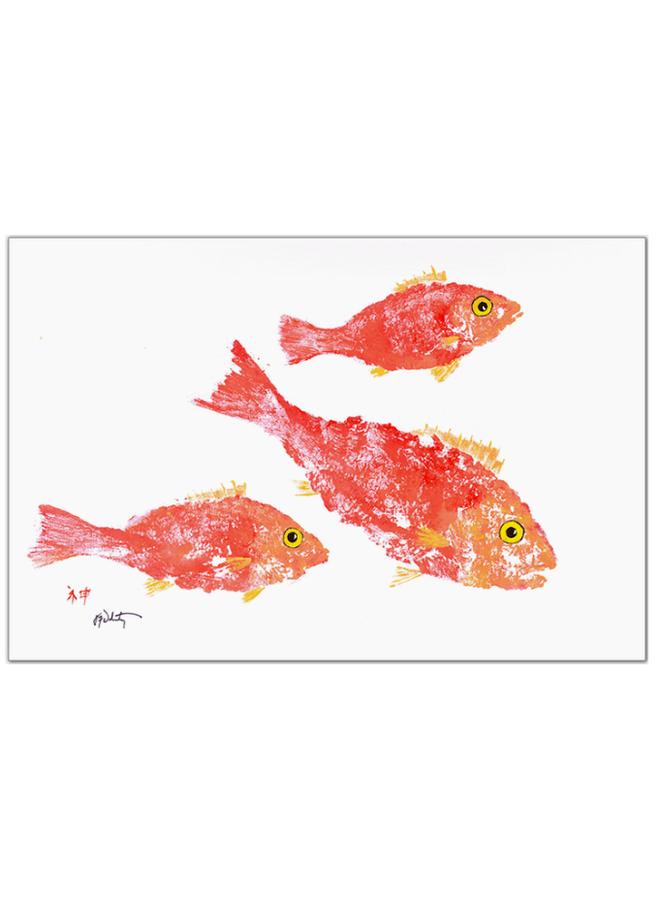 School of Coral Snapper Placemat