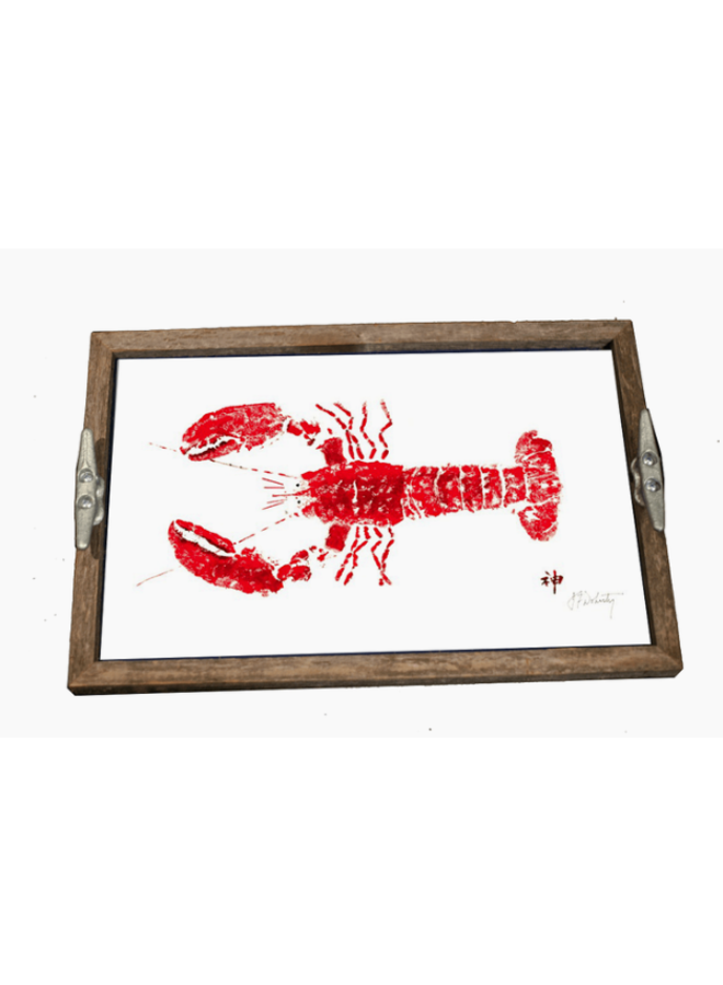 Red Lobster Driftwood Tray