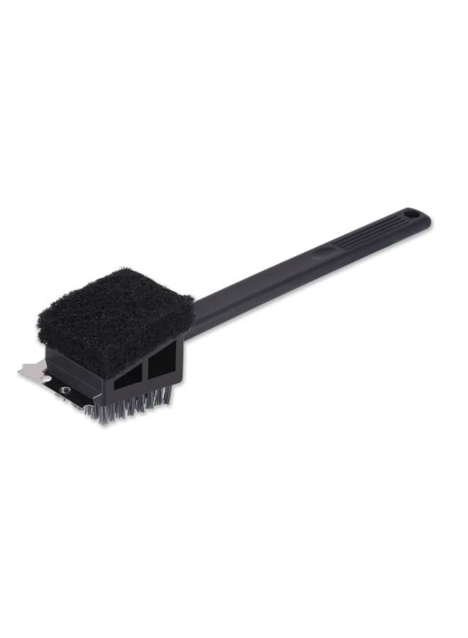 3-in-1 Nylon Grill Brush