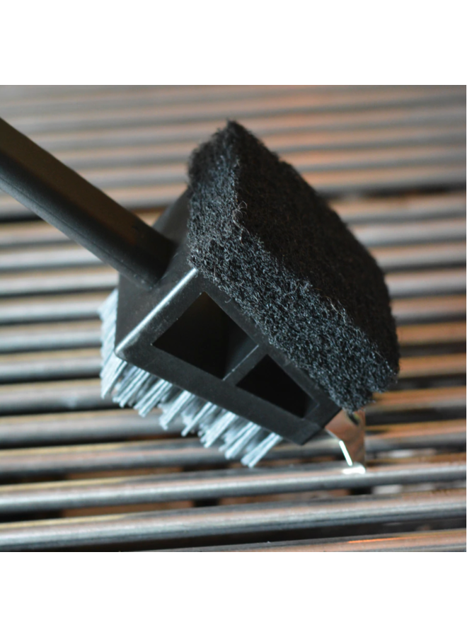 3-in-1 Nylon Grill Brush